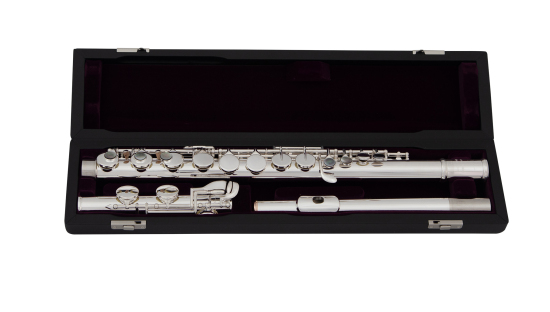 Trevor James flute - TJ silver-plated alto flutes